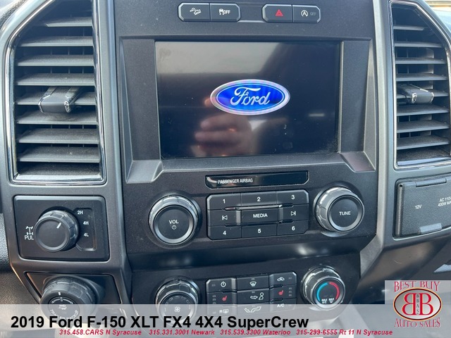 2019 Ford F-150 XLT FX4 4X4 SuperCrew