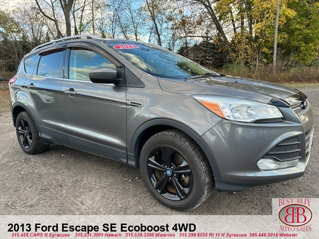 2013 Ford Escape SE Ecoboost 4WD