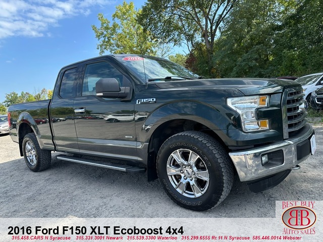 2016 Ford F-150 XLT Ecoboost 4X4 SuperCab 6.5-ft. 