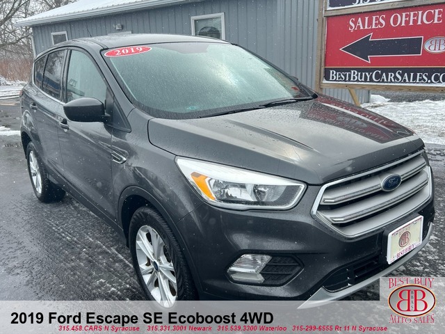 2019 Ford Escape SE Ecoboost 4WD INCOMING