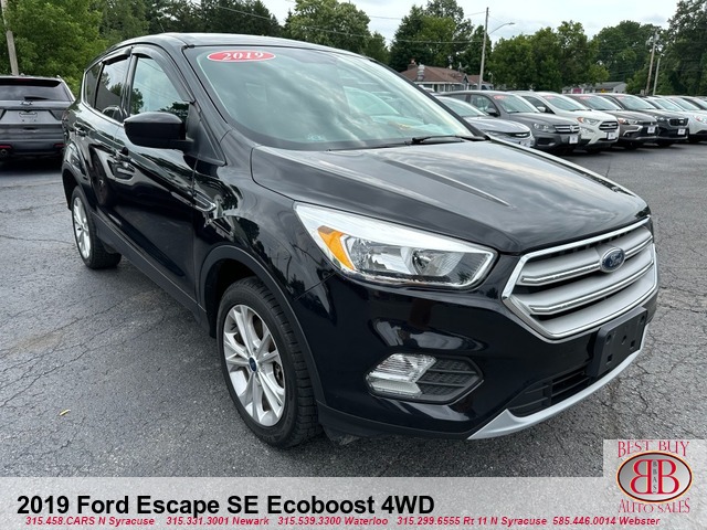 2019 Ford Escape SE Ecoboost 4WD