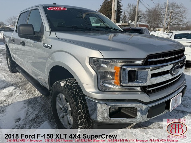 2018 Ford F-150 XLT 4X4 SuperCrew