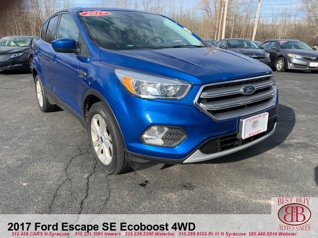 2017 Ford Escape SE Ecoboost 4WD INCOMING