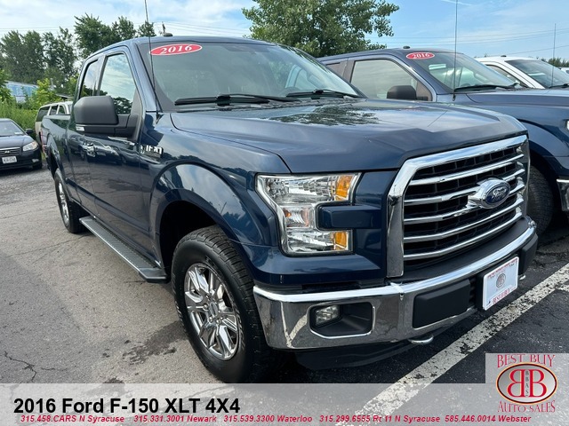 2016 Ford F-150 XL 4X4 SuperCab 8-ft. 