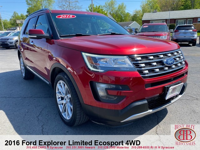 2016 Ford Explorer Limited Ecosport 4WD