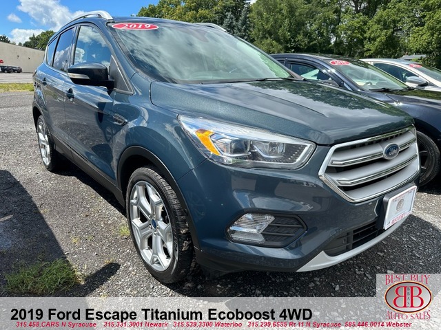 2019 Ford Escape Titanium Ecoboost 4WD