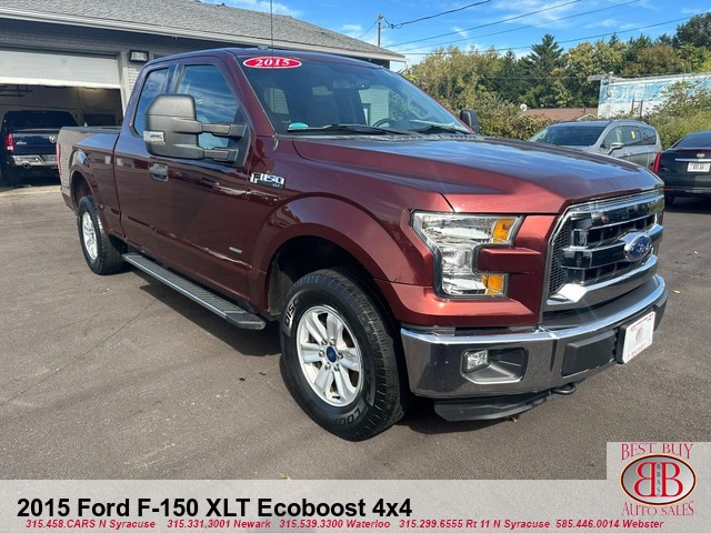 2015 Ford F-150 XLT Ecoboost 4X4 SuperCab 6.5-ft. Bed 