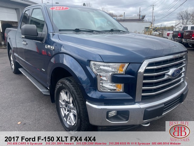 2017 Ford F-150 XLT FX4 4X4 SuperCab