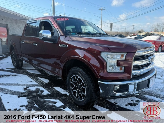 2016 Ford F-150 Lariat 4X4 SuperCrew 