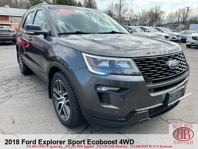 2018 Ford Explorer Sport Ecoboost 4WD