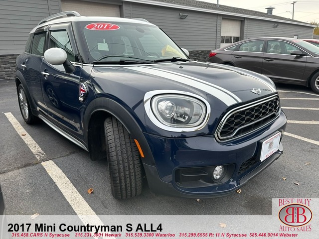 2017 Mini Countryman S ALL4 w/ Manual Trans