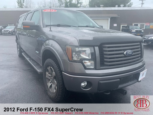 2012 Ford F-150 FX4 Ecoboost 4WD SuperCrew 5.5-ft. Bed 