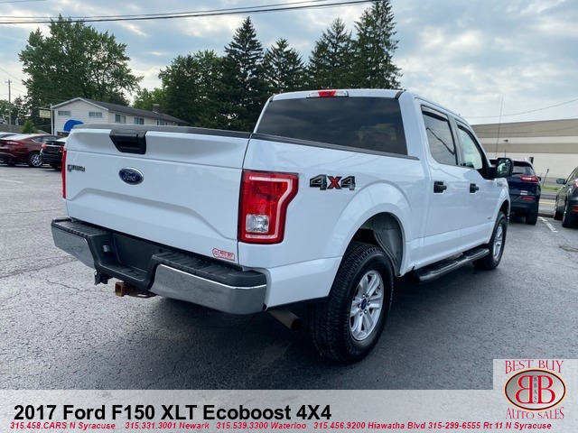 2017 Ford F-150 XLT Ecoboost 4X4 SuperCrew 6.5-ft. Bed