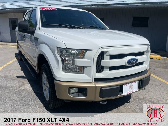 2017 Ford F-150 XLT 4X4 SuperCrew 5.5-ft. Bed