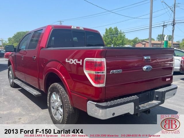 2013 Ford F-150 Lariat 4X4 SuperCrew 6.5-ft. Bed 
