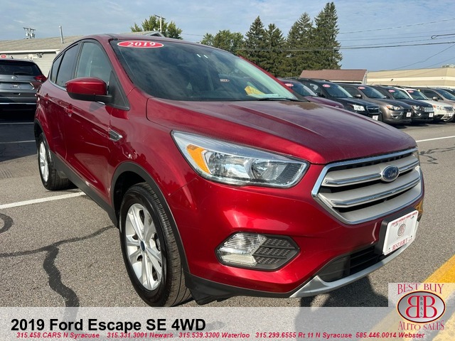 2019 Ford Escape SE Ecoboost 4WD