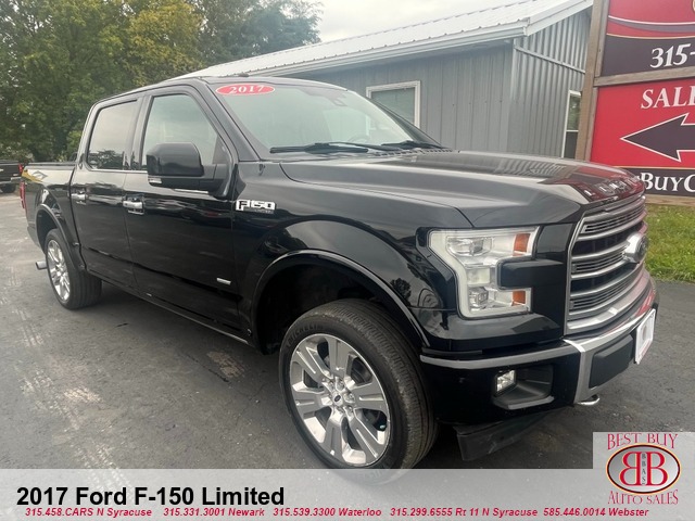 2017 Ford F-150 Limited Ecoboost 4X4 SuperCrew 6.5-ft. Bed 