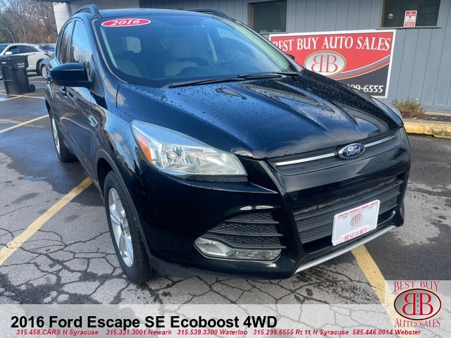 2016 Ford Escape SE Ecoboost 4X4