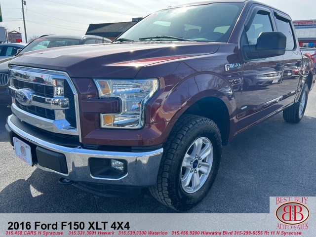 2016 Ford F-150 XLT Ecoboost 4X4 SuperCrew 6.5-ft. Bed 