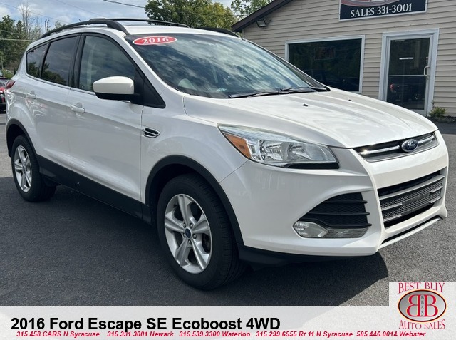 2016 Ford Escape SE Ecoboost 4WD