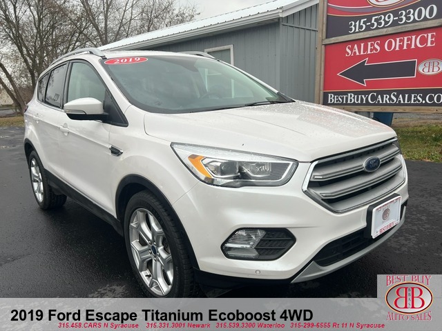 2019 Ford Escape Titanium Ecoboost 4WD