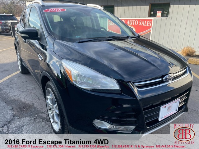 2016 Ford Escape Titanium Ecoboost 4WD