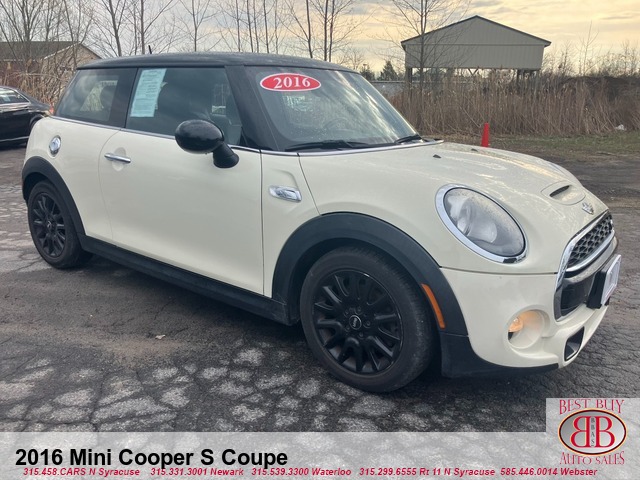 2016 Mini Cooper S Coupe