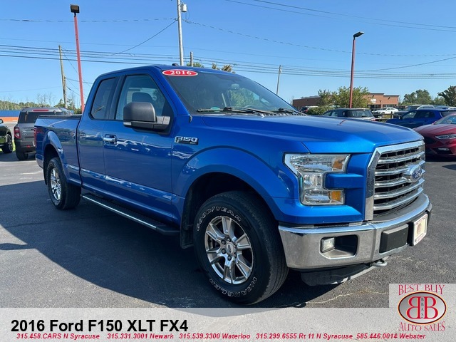 2016 Ford F-150 XLT FX4 SuperCab