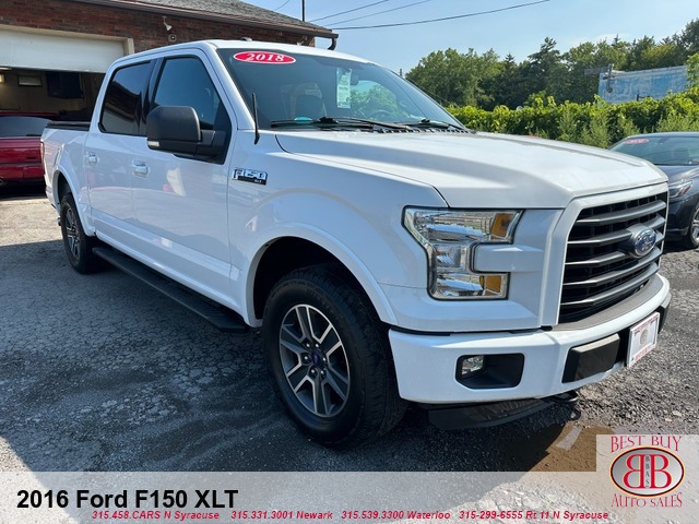 2016 Ford F-150 XLT 4X4 SuperCrew 6.5ft Bed