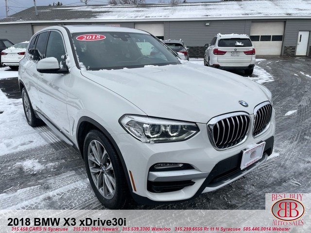 2018 BMW X3 xDrive30i