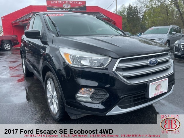 2017 Ford Escape SE Ecoboost 4WD