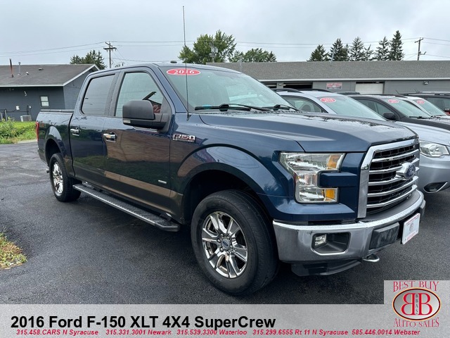 2016 Ford F-150 XLT Ecoboost 4X4 SuperCrew