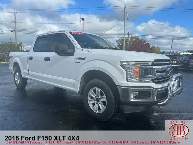 2018 Ford F-150 XLT 4X4 SuperCrew 6.5-ft. Bed