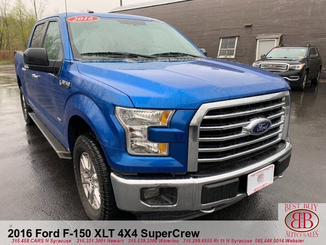 2016 Ford F-150 XLT SuperCrew 6.5-ft. Bed