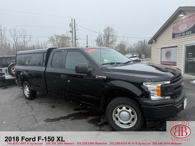 2018 Ford F-150 XL 4X4 SuperCab 8-ft. Bed 