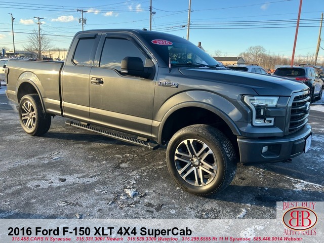 2016 Ford F-150 XLT 4X4 SuperCab