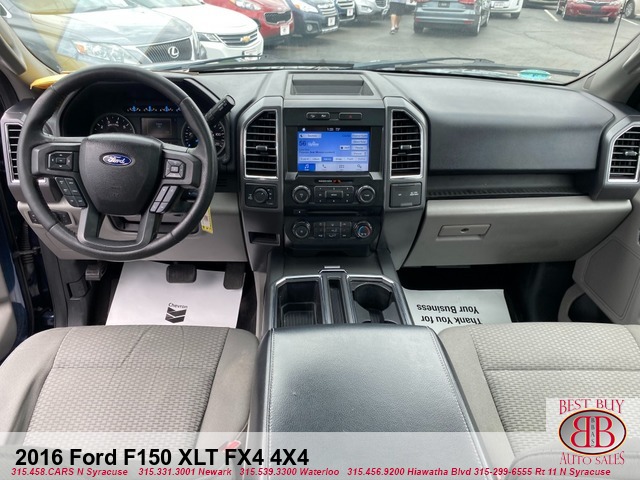 2016 Ford F-150 XLT FX4 4X4 SuperCrew 6.5-ft. Bed