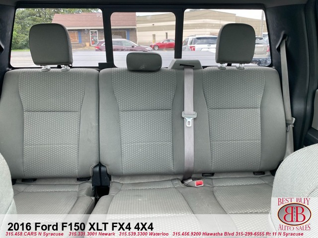 2016 Ford F-150 XLT FX4 4X4 SuperCrew 6.5-ft. Bed