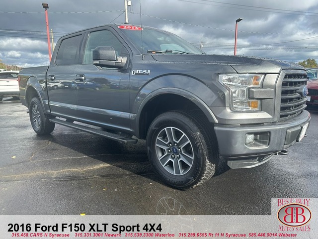 2016 Ford F-150 XLT Sport SuperCrew 4X4