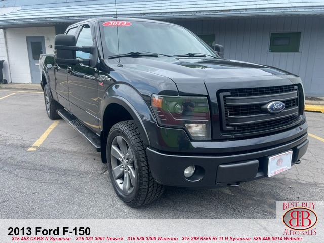 2013 Ford F-150 FX4 5.2L 4X4 SuperCrew 5.5-ft. Bed 