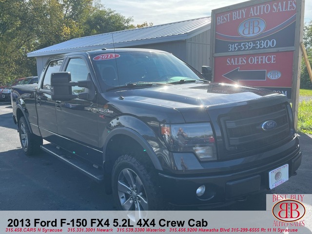 2013 Ford F-150 FX4 5.2L SuperCrew 5.5-ft. Bed 