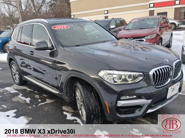 2018 BMW X3 xDrive30i