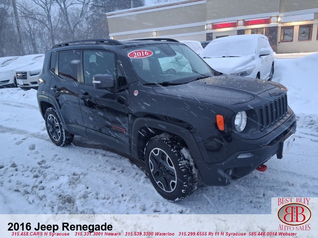 2016 Jeep Renegade Trailhawk 4X4