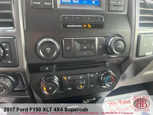 2017 Ford F-150 XLT 4X4 SuperCab