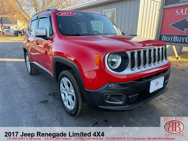 2017 Jeep Renegade Limited 4X4