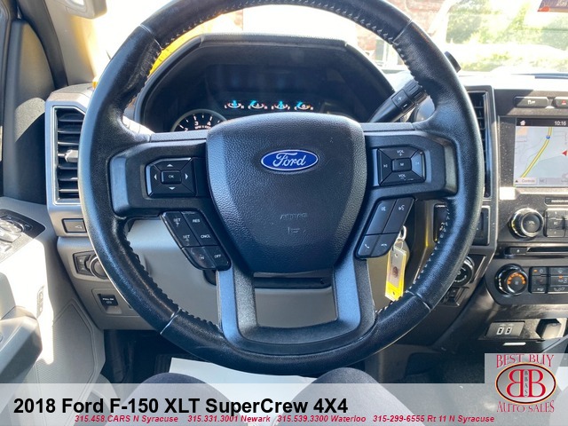 2018 Ford F-150 XLT 4X4 SuperCrew 