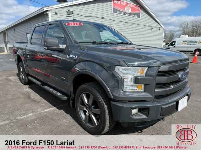 2016 Ford F-150 Lariat 4X4 SuperCrew 6.5-ft. Bed