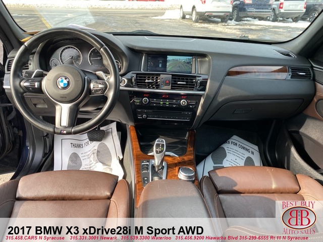2017 BMW X3 xDrive28i M Sport AWD