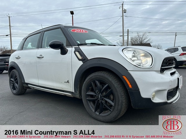 2016 Mini Countryman S ALL4 INCOMING